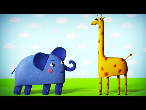 Пластилинки ✨ Изучаем зверушек: Кто больше всех ✨ Toons Academy – Развивающие мультики для малышей