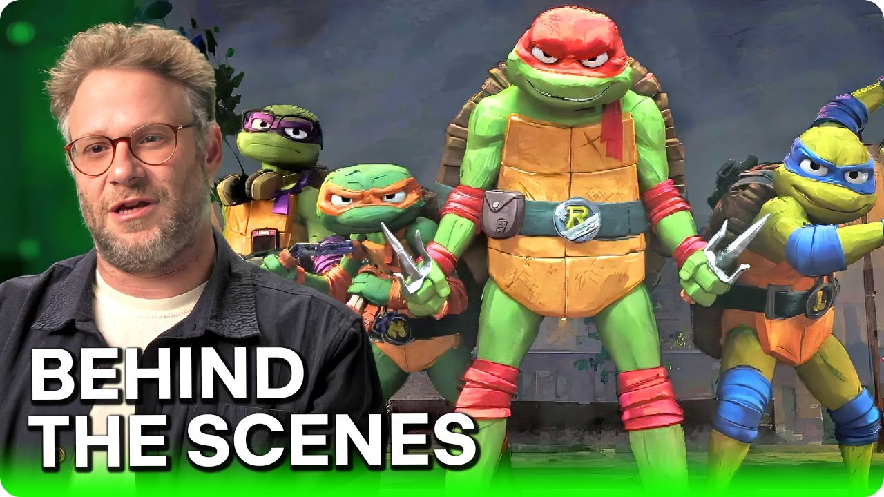 TEENAGE MUTANT NINJA TURTLES: MUTANT MAYHEM (2023) Behind-the-Scenes ...