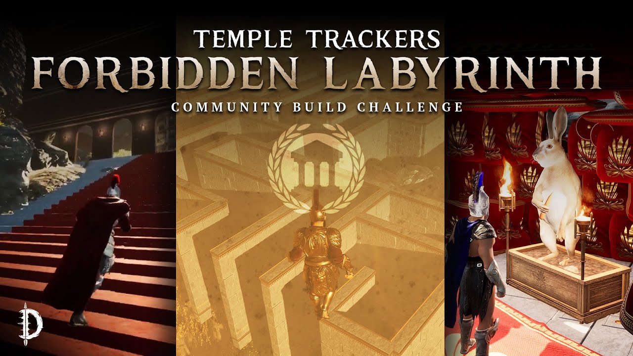 Temple Trackers #3 Forbidden Labyrinth | DoD Build Challenge - YouTube