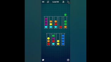 BALL SORT PUZZLE LEVEL 50