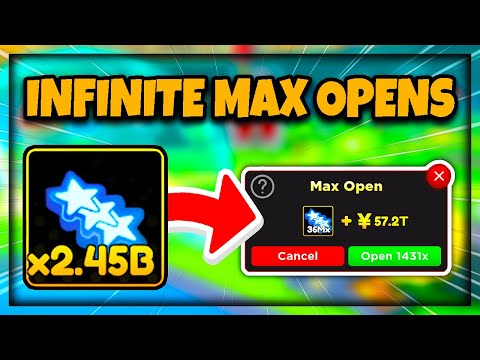 how to GET INFINITE max opens and MULTI OPEN TOKENS (Roblox Anime Fighters  Simulator) 