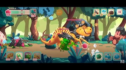 Dino Bash Dinosaur Battle - Level 135