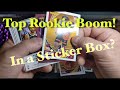 Round 2! 2020-21 NBA Panini Stickers and Cards Full Box Opening. ROOKIES!