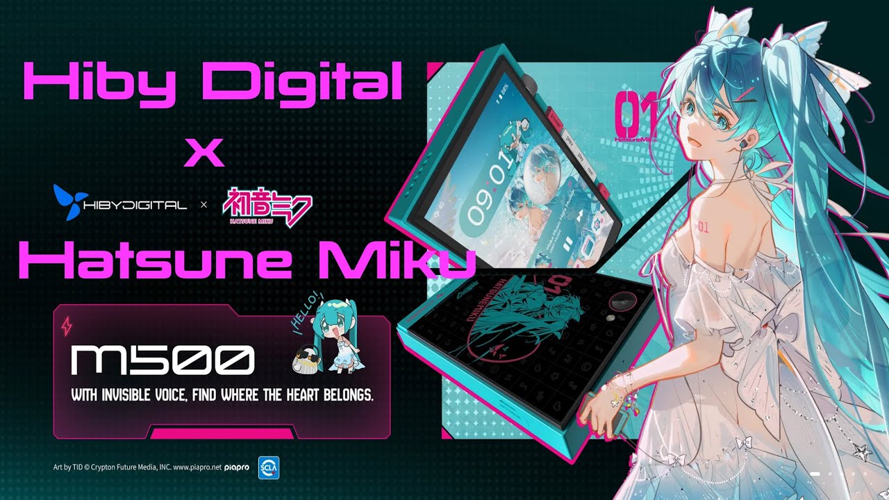 Hiby Music M500 x Hatsune Miku - YouTube