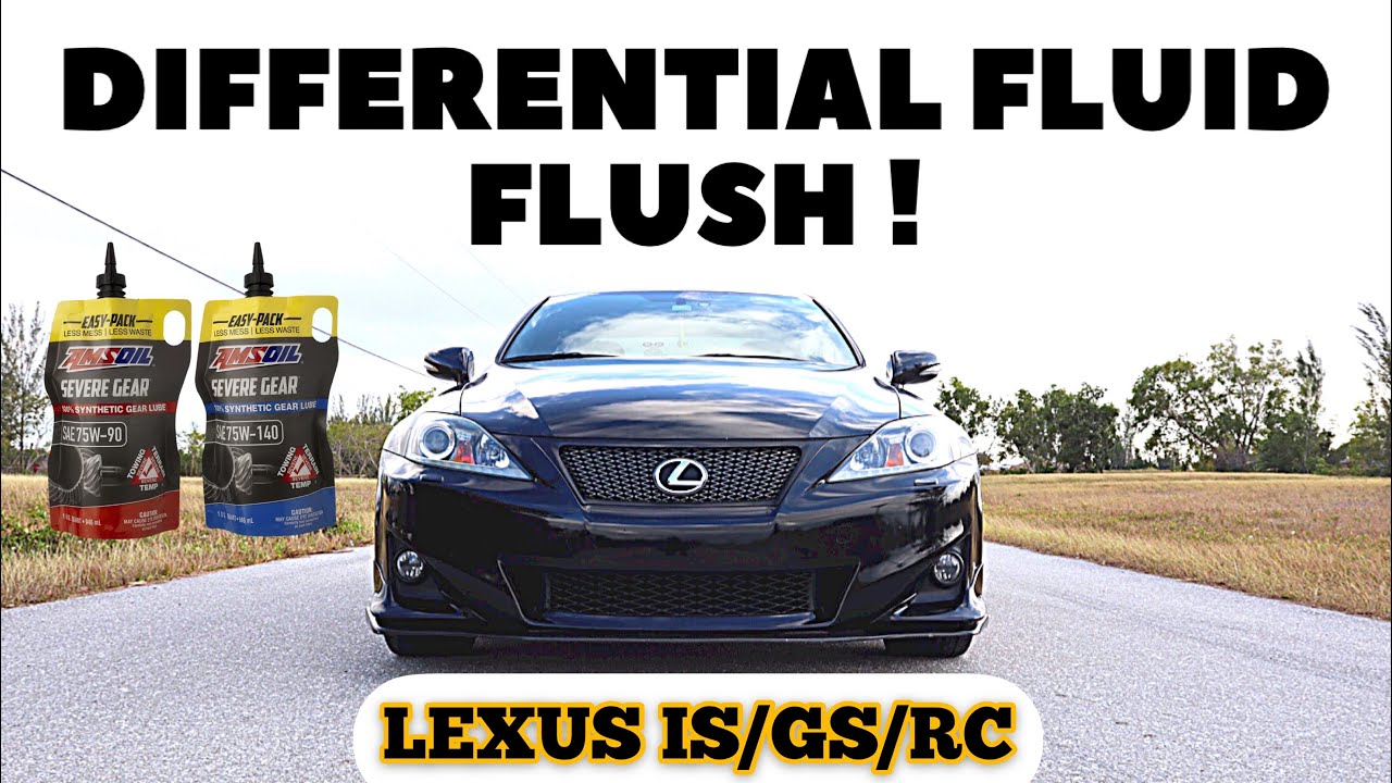 The Best Way To Keep Your Lexus Rear Differential Reliable (Amsoil 100