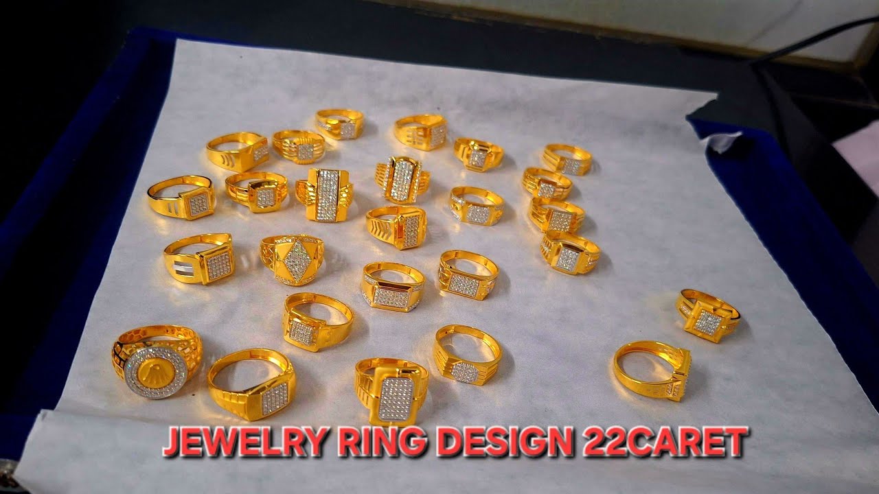 JEWELLERY RING DESIGN  //GOLD RING//DIAMOND RING 