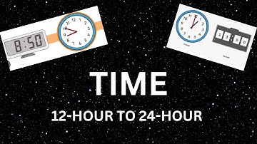 Time conversion from 12-hour clock to 24-hour clock