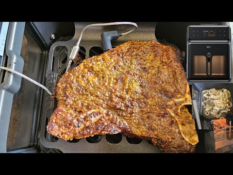 Perfect Steak using the Dreo Chefmaker Combi Fryer with Probe & See Thru Window AirFryer Steak