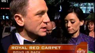 Quantum Of Solace Premieres
