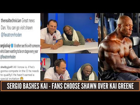 Fans want Shawn Rhoden back at the Olympia stage instead of Kai Greene-Sergio Oliva also bashed Kai