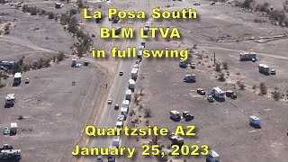 La Posa South Jan 25 2023 Quartzsite Az in full swing by Diy RV and Home 921 views 1 year ago 4 minutes, 54 seconds