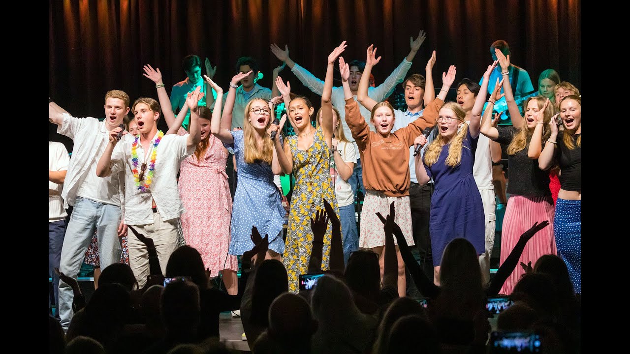 Slutkonsert del 2 med klass 9C, Kvarnbyskolan, Mölndal maj 2023