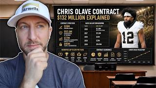 Did the Saints OVERPAY Chris Olave? | $132M Contract EXPLAINED | James Skrmetta Reacts