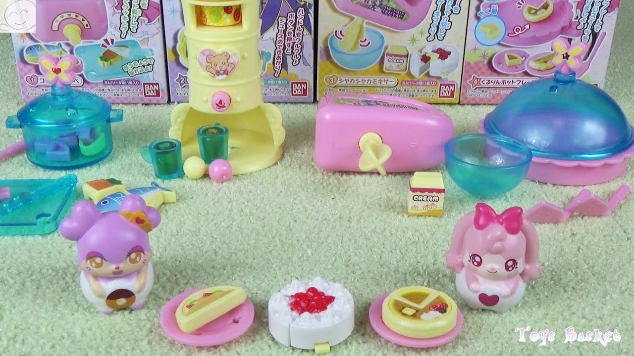 魔法つかいプリキュア プリティークッキング ここたま メロリー キラリスと一緒に 食玩全４種類 Maho Girls Precure Magician Pretty Cooking アニメ Youtube