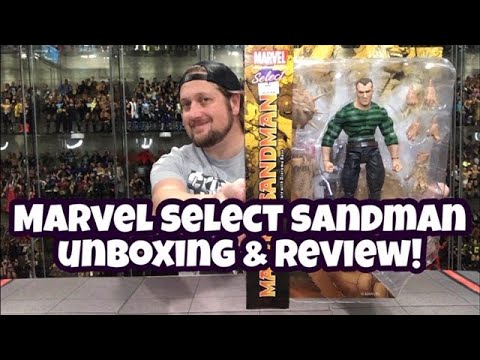 Marvel Select Sandman Unboxing & Review! Comparison to the MArvel