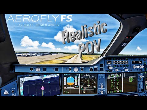 AEROFLY FS | Realistic POV | System test after a long time away from it