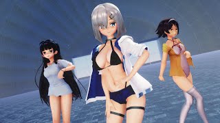 【Mmd艦これ】浜風磯風谷風で妄想疾患■ガール