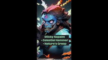 Dota 2 Ability Draft | OP Combo Skills | Sticky Napalm + Celestial Hammer + Nature