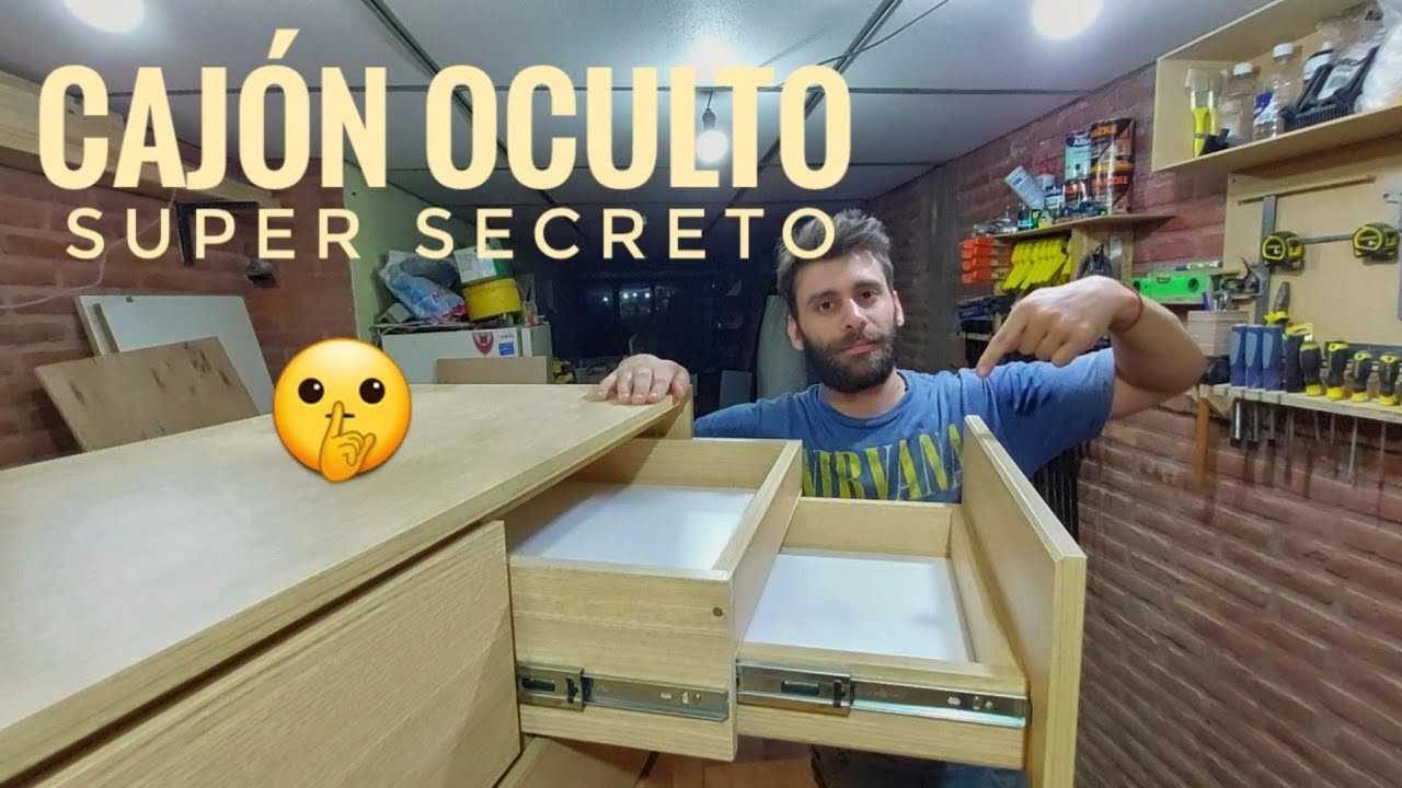 TOP SECRET Cajón Oculto Como hacerlo y como funciona Bang! YouTube