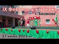 IX Фестиваль клубники в г. Балаково Саратовской обл. 17 июня 2023 г.