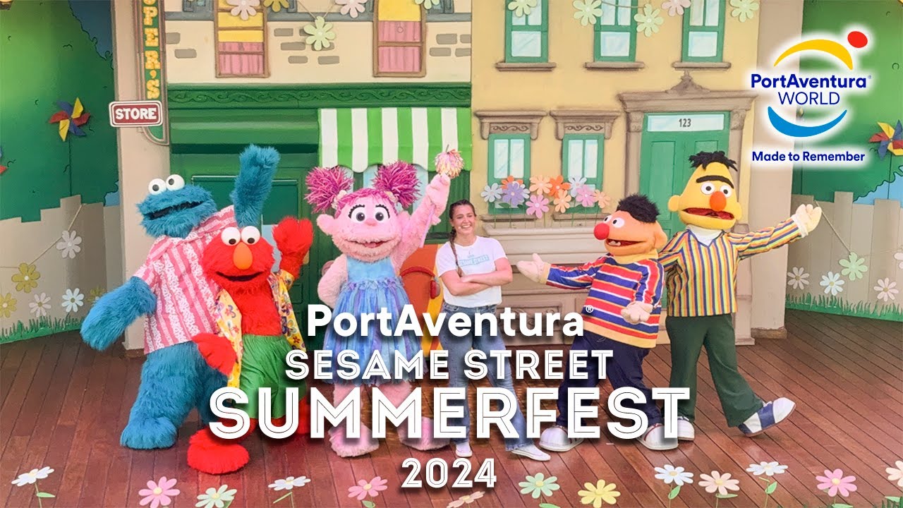 Sesame Street: SUMMERFEST (Show Completo) | PortAventura World 2024