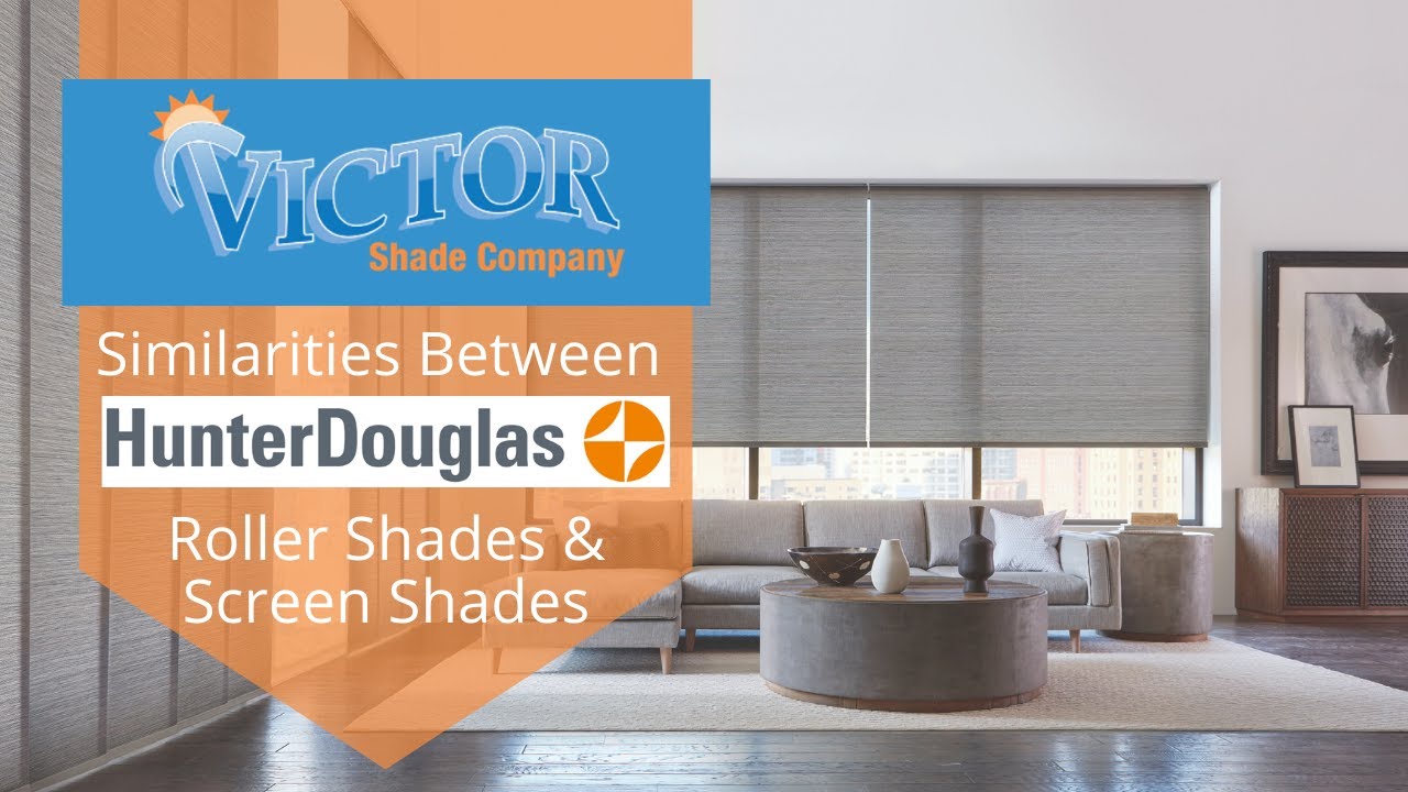 The Similarities Between Roller Shades and Screen Shades