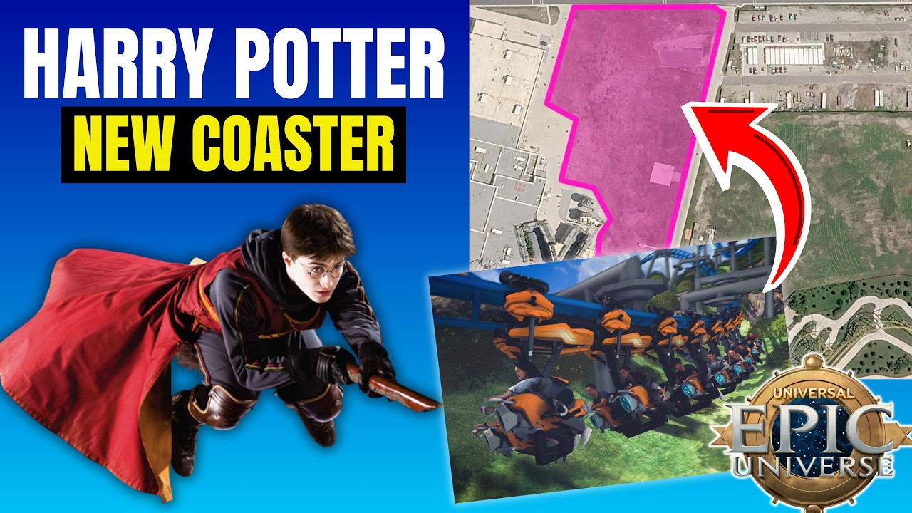 Universal’s Next BLOCKBUSTER Attraction? 👀  The ULTIMATE Harry Potter Coaster! 🎢