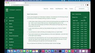 How to Book Tennis Court screenshot 1