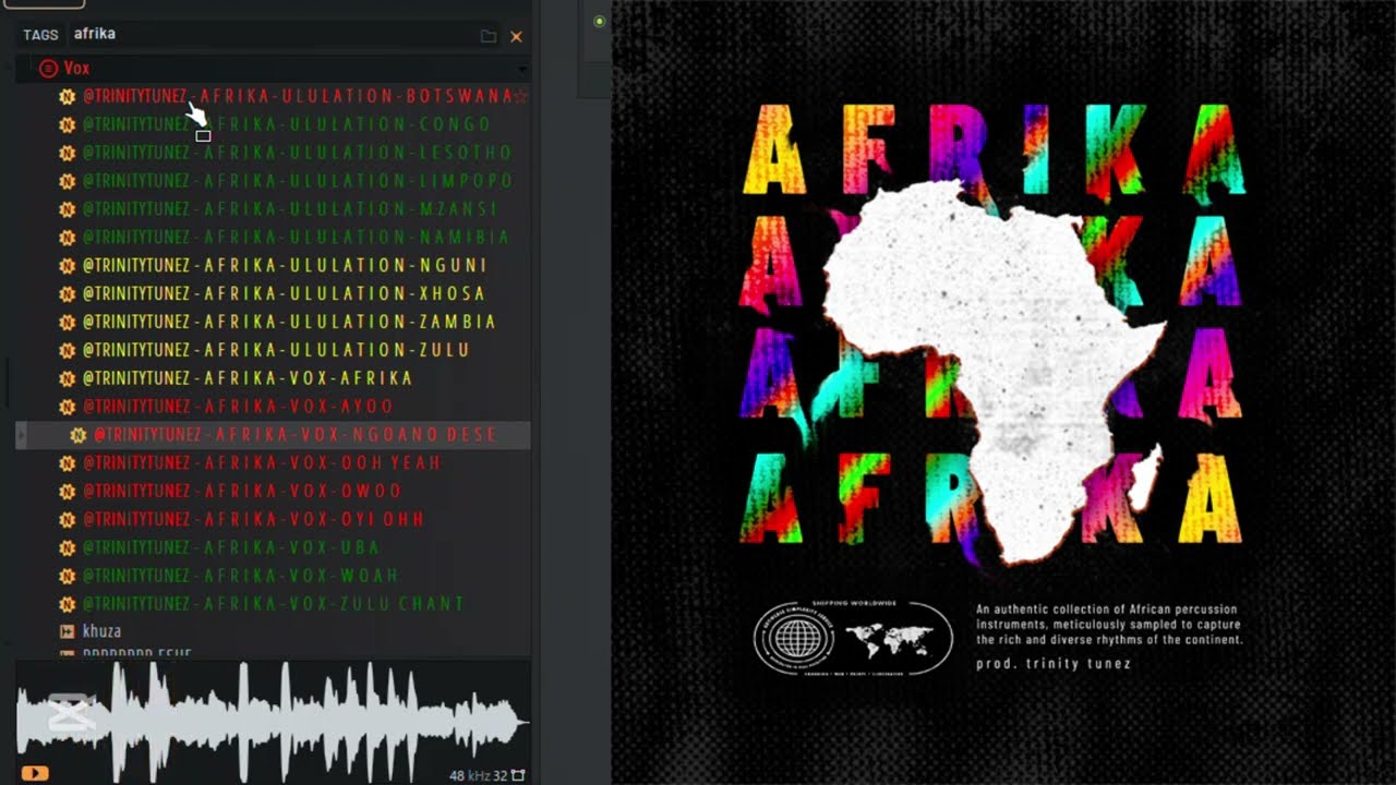 ntate stunna drumkit (ululations and vox) | Afrika Drumkit