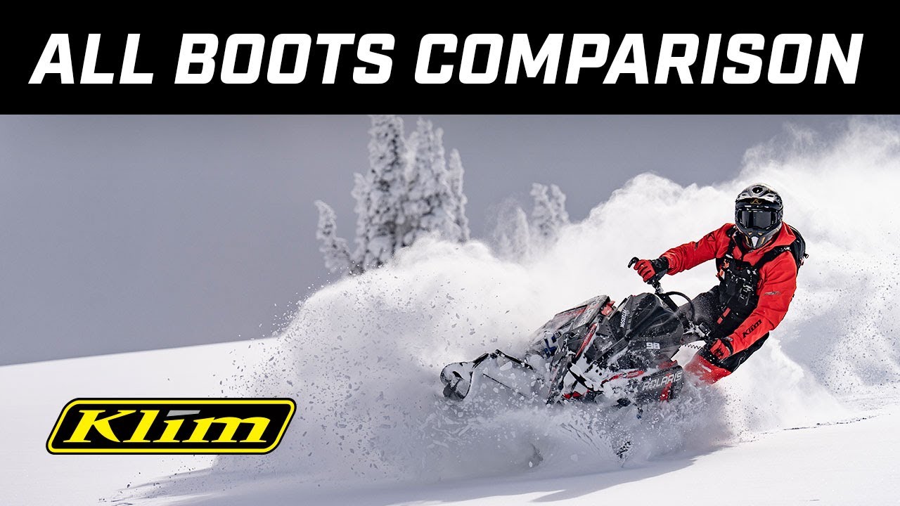 KLIM Snowmobile Boots | Product Comparison - YouTube