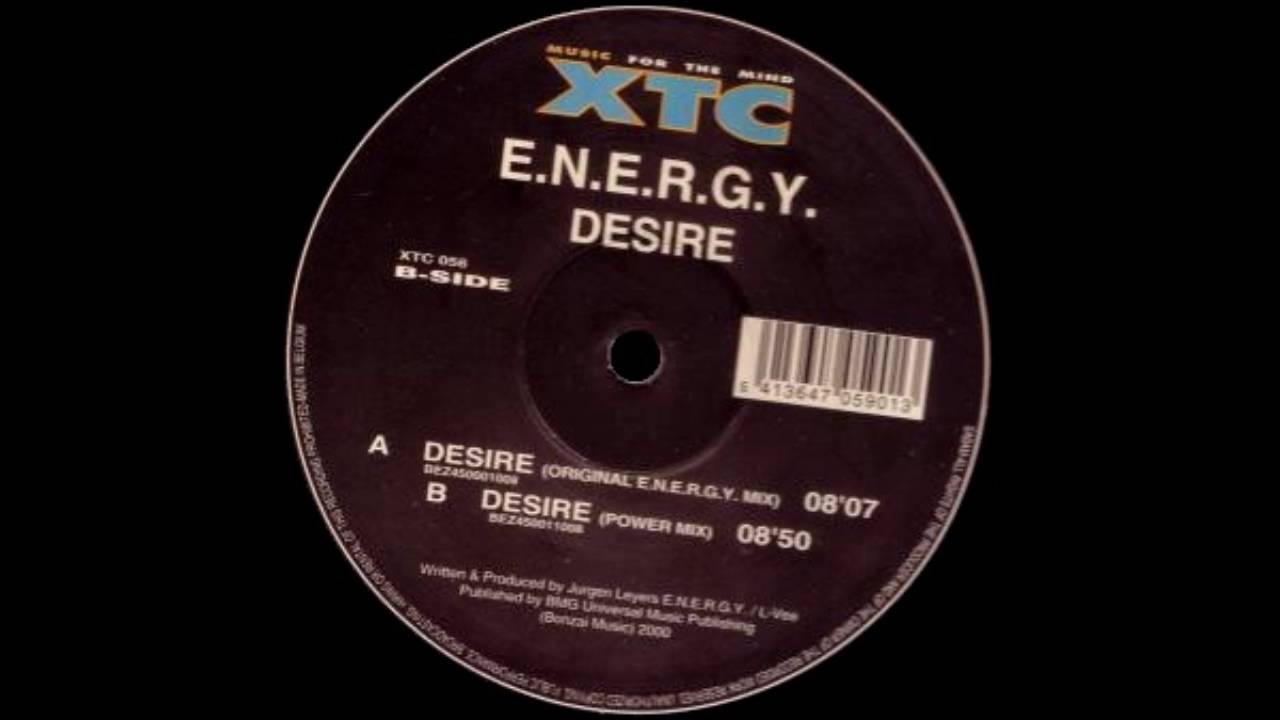 E.N.E.R.G.Y. - Desire (Power Mix)  |XTC| 2000