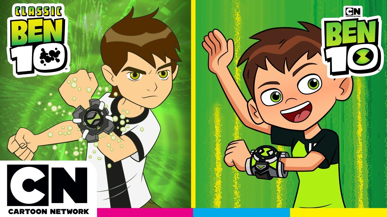بن 10 و بن 10 الكلاسيكي | كرتون نتورك - YouTube