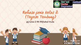 Bahasa Jawa kelas 2 (Tegese Tembung)