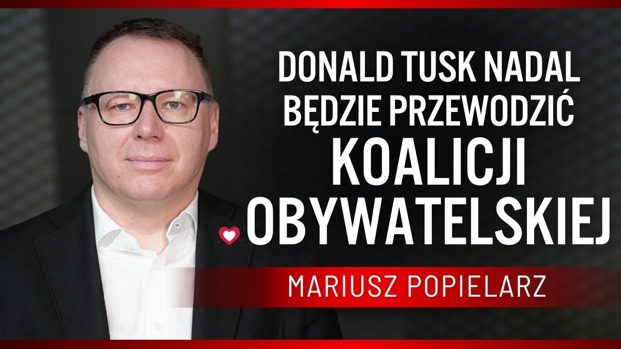 Mariusz Popielarz: Koalicja Obywatelska jest liderem notowań