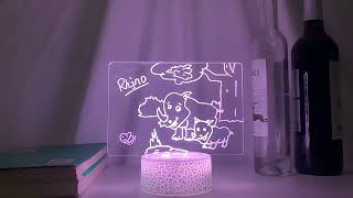 Creative Led Note Board, Message Board With Pen screenshot 5