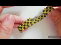 Beaded bracelet with seed beads, jewelry making tutorial#beadingtutorial#jewelry براسلي بالعقيق #diy