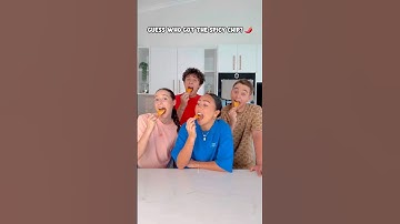 SPICY CHIP CHALLENGE! 🥵🤣 - 100k likes for the BTS! - #shorts #usa