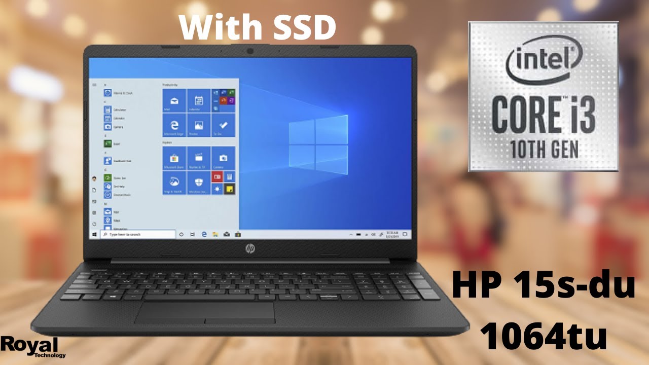 HP 15s-du1064tu 10th Gen Intel Core i3 (8GB/256GB SSD+1TB HDD/Win