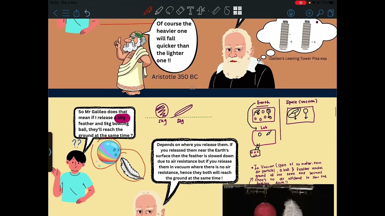 Chapter 2 - Force & Motion KSSM Form 4 ( Part 2 video) - Errata(Read description)