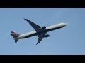 Delta Air Lines ► Boeing 767-400 ► Takeoff ✈ London Heathrow Airport