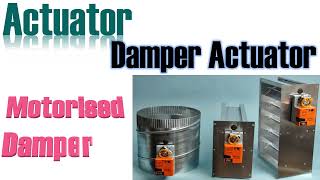 Actuators, Damper Actuators, Motorized DamperHVAC2021