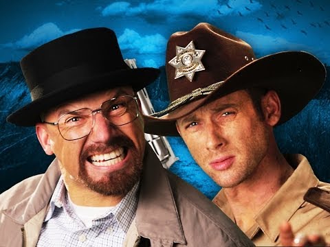 Rick Grimes vs Walter White.  Epic Rap Battles of History