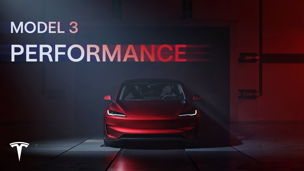 ⁣The New Tesla Model 3 Performance