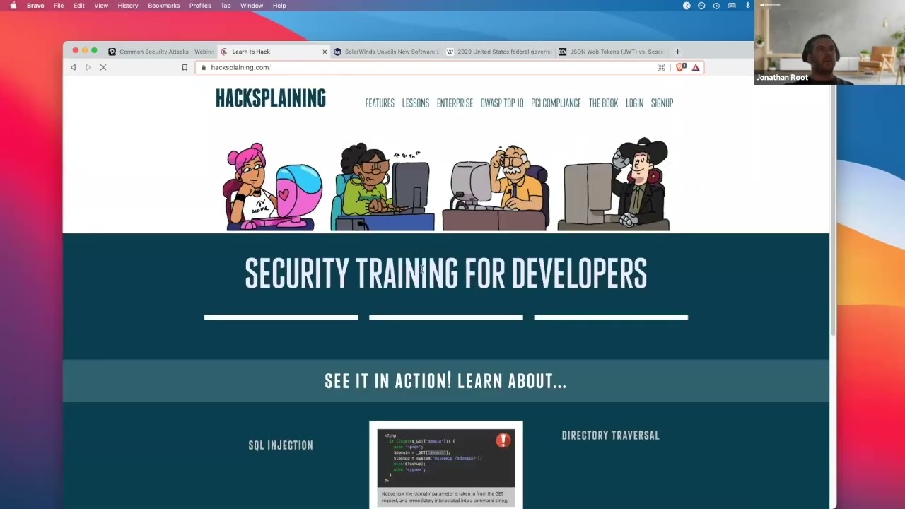 Common Security Attacks — Securing Web Apps with OWASP | Masterschool