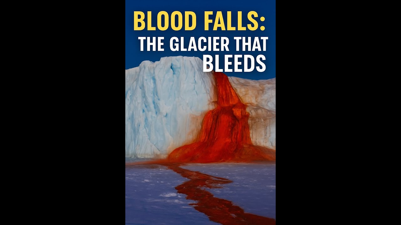 The Glacier That Bleeds: Antarctica’s Terrifying Blood Falls Mystery