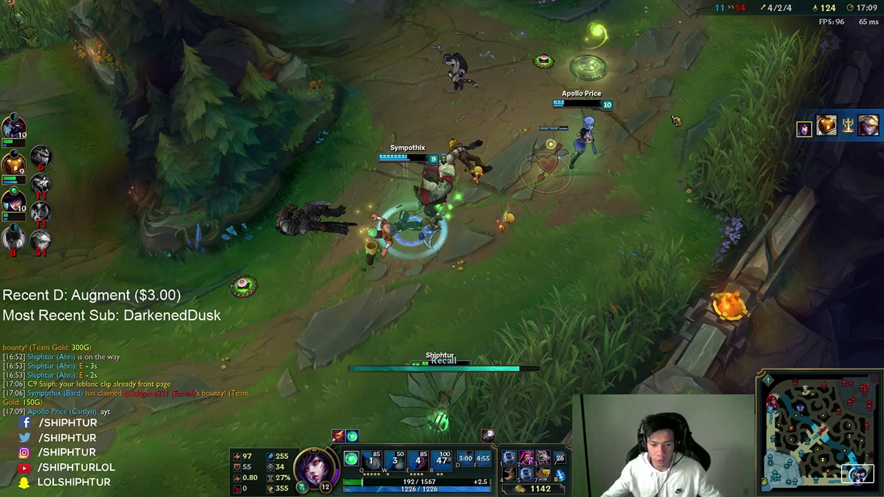 Shiphtur with the quick reactions on Ahri
