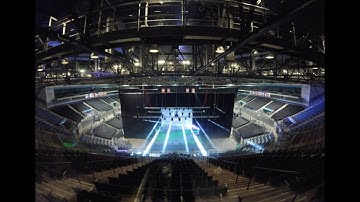 European ITF Taekwon-Do Championships - production time-lapse at Echo Arena Liverpool