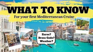 What to know for your first Mediterranean Cruise Wealth