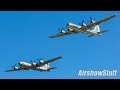 Bomber Parade! B-2/B-1/B-52/B-29/B-17/B-25 Formation Flybys - EAA AirVenture Oshkosh 2017