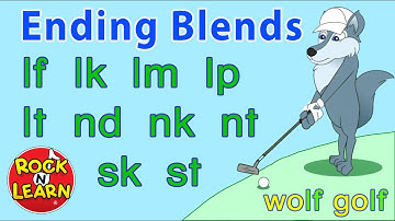 Ending Blends | Learn to Read | Rock ’N Learn Phonics Songs